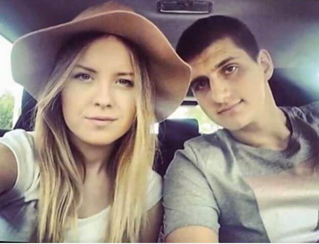 Branislav Jokic son Nikola Jokic and daughter in law Natalija Macesic.